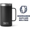 imageYETI Rambler 24 oz Mug Vacuum Insulated Stainless Steel with MagSlider LidBlack