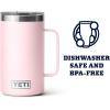 imageYETI Rambler 24 oz Mug Vacuum Insulated Stainless Steel with MagSlider LidIce Pink