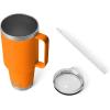 imageYETI Rambler 25 oz Tumbler with Handle and Straw Lid Travel Mug Water Tumbler Vacuum Insulated Cup with Handle Stainless Steel Rescue RedKing Crab