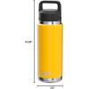 imageYETI Rambler 26 oz Bottle Vacuum Insulated Leakproof Stainless Steel with Chug CapAlpine Yellow