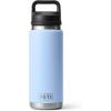 imageYETI Rambler 26 oz Bottle Vacuum Insulated Leakproof Stainless Steel with Chug CapBig Sky Blue