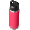imageYETI Rambler 26 oz Bottle Vacuum Insulated Leakproof Stainless Steel with Chug CapBimini Pink