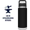 imageYETI Rambler 26 oz Bottle Vacuum Insulated Leakproof Stainless Steel with Chug CapBlack