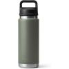 imageYETI Rambler 26 oz Bottle Vacuum Insulated Leakproof Stainless Steel with Chug CapCamp Green