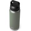 imageYETI Rambler 26 oz Bottle Vacuum Insulated Leakproof Stainless Steel with Chug CapCamp Green