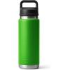 imageYETI Rambler 26 oz Bottle Vacuum Insulated Leakproof Stainless Steel with Chug CapCanopy Green
