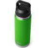 imageYETI Rambler 26 oz Bottle Vacuum Insulated Leakproof Stainless Steel with Chug CapCanopy Green