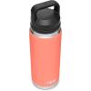 imageYETI Rambler 26 oz Bottle Vacuum Insulated Leakproof Stainless Steel with Chug CapCoral