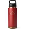 imageYETI Rambler 26 oz Bottle Vacuum Insulated Leakproof Stainless Steel with Chug CapFolds of Honor  Brick