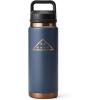 imageYETI Rambler 26 oz Bottle Vacuum Insulated Leakproof Stainless Steel with Chug CapFolds of Honor  Navy