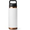 imageYETI Rambler 26 oz Bottle Vacuum Insulated Leakproof Stainless Steel with Chug CapFolds of Honor  White