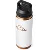 imageYETI Rambler 26 oz Bottle Vacuum Insulated Leakproof Stainless Steel with Chug CapFolds of Honor  White