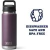 imageYETI Rambler 26 oz Bottle Vacuum Insulated Leakproof Stainless Steel with Chug CapNordic Purple