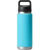 imageYETI Rambler 26 oz Bottle Vacuum Insulated Leakproof Stainless Steel with Chug CapReef Blue