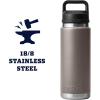 imageYETI Rambler 26 oz Bottle Vacuum Insulated Leakproof Stainless Steel with Chug CapSharptail Taupe