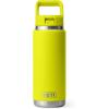 imageYETI Rambler 26 oz Bottle Vacuum Insulated Stainless Steel with Color Matching Straw CapFirefly Yellow
