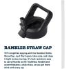 imageYETI Rambler 26 oz Bottle Vacuum Insulated Stainless Steel with Color Matching Straw CapUltramarine Violet