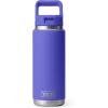 imageYETI Rambler 26 oz Bottle Vacuum Insulated Stainless Steel with Color Matching Straw CapUltramarine Violet