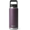 imageYETI Rambler 26 oz Bottle Vacuum Insulated Stainless Steel with Straw Cap WhiteNordic Purple