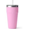 imageYETI Rambler 26 oz Straw Cup Vacuum Insulated Stainless Steel with Straw LidPower Pink