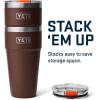 imageYETI Rambler 30 oz Stackable Tumbler Stainless Steel Vacuum Insulated with MagSlider LidWetlands Brown