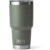 imageYETI Rambler 30 oz Stainless Steel Vacuum Insulated Tumbler wMagSlider Lid SeafoamCamp Green