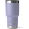imageYETI Rambler 30 oz Stainless Steel Vacuum Insulated Tumbler wMagSlider Lid SeafoamCosmic Lilac