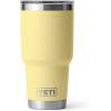 imageYETI Rambler 30 oz Stainless Steel Vacuum Insulated Tumbler wMagSlider Lid SeafoamDaybreak Yellow