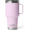imageYETI Rambler 30 oz Travel Mug Stainless Steel Vacuum Insulated with Stronghold LidCherry Blossom  Textured