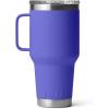 imageYETI Rambler 30 oz Travel Mug Stainless Steel Vacuum Insulated with Stronghold LidUltramarine Violet