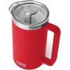 imageYETI Rambler 34 oz French Press with MagSlider Pitcher Lid Set Rescue Red
