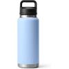 imageYETI Rambler 36 oz Bottle Vacuum Insulated Leakproof Stainless Steel with Chug CapBig Sky Blue
