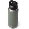 imageYETI Rambler 36 oz Bottle Vacuum Insulated Leakproof Stainless Steel with Chug CapCamp Green