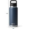 imageYETI Rambler 36 oz Bottle Vacuum Insulated Leakproof Stainless Steel with Chug CapDesert Bloom