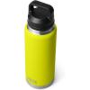 imageYETI Rambler 36 oz Bottle Vacuum Insulated Leakproof Stainless Steel with Chug CapFirefly Yellow