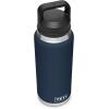 imageYETI Rambler 36 oz Bottle Vacuum Insulated Leakproof Stainless Steel with Chug CapNavy