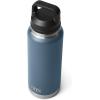 imageYETI Rambler 36 oz Bottle Vacuum Insulated Leakproof Stainless Steel with Chug CapNordic Blue