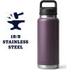 imageYETI Rambler 36 oz Bottle Vacuum Insulated Leakproof Stainless Steel with Chug CapNordic Purple
