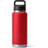 imageYETI Rambler 36 oz Bottle Vacuum Insulated Leakproof Stainless Steel with Chug CapRescue Red