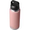 imageYETI Rambler 36 oz Bottle Vacuum Insulated Leakproof Stainless Steel with Chug CapSandstone Pink