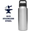 imageYETI Rambler 36 oz Bottle Vacuum Insulated Leakproof Stainless Steel with Chug CapStainless
