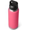 imageYETI Rambler 36 oz Bottle Vacuum Insulated Leakproof Stainless Steel with Chug CapTropical Pink