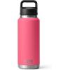imageYETI Rambler 36 oz Bottle Vacuum Insulated Leakproof Stainless Steel with Chug CapTropical Pink