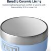 imageYETI Rambler 4 oz Stackable Cup Stainless Steel Vacuum Insulated EspressoCoffee Cup 2 PackBig Sky Blue