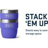 imageYETI Rambler 4 oz Stackable Cup Stainless Steel Vacuum Insulated EspressoCoffee Cup 2 PackUltramarine Violet
