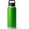 imageYETI Rambler 46 oz Bottle Vacuum Insulated Leakproof Stainless Steel with Chug CapCanopy Green