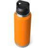 imageYETI Rambler 46 oz Bottle Vacuum Insulated Leakproof Stainless Steel with Chug CapKing Crab