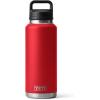 imageYETI Rambler 46 oz Bottle Vacuum Insulated Leakproof Stainless Steel with Chug CapRescue Red