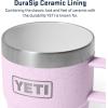 imageYETI Rambler 6 oz Stackable Mug Stainless Steel Vacuum Insulated EspressoCoffee Mug 2 PackCherry Blossom  Textured