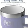 imageYETI Rambler 6 oz Stackable Mug Stainless Steel Vacuum Insulated EspressoCoffee Mug 2 PackCosmic Lilac